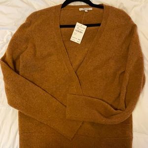 Rust / Fall colored cashmere Sweater
